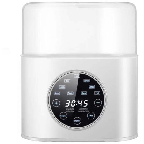 Calentador de biberones rápido y portátil con control preciso de temperatura y calentamiento constante, adecuado para leche materna y fórmula, calentador de alimentos para bebés