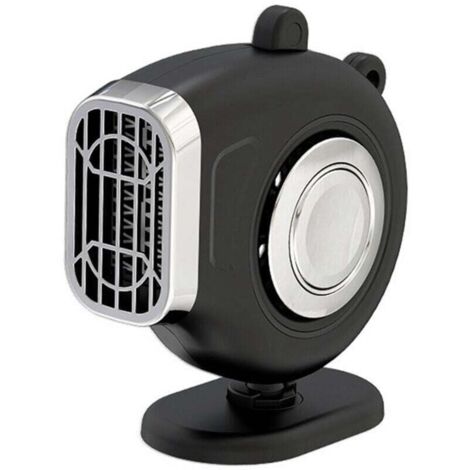 Calentador de coche 3 en 1, 12 V, 120 W, ventilador ajustable, calentador eléctrico para salpicadero, ventilador de refrigeración, desempañador de parabrisas.