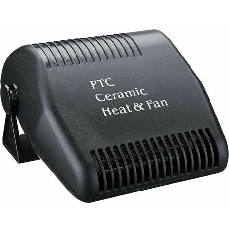Calentador de coche Calentador 12 V 150 W Descongelador de coche Invierno Auto Estufa eléctrica Ventilador Calefacción Refrigeración por aire Descongelador incorporado Descongelador de coche (Nombre d