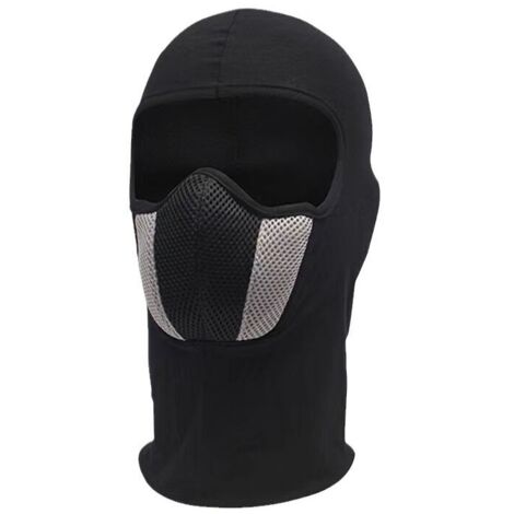 Calentador de cuello elástico, resistente al viento, transpirable, ultraligero, multifuncional, a prueba de polvo y frío para hombres y mujeres, cascos, senderismo, motociclismo, escalada táctica,