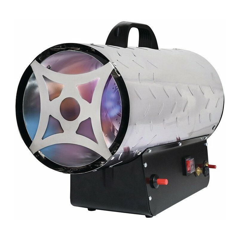 

Rowi - Calentador de gas HGH 30000/5 R acero inoxidable 33 kW 1000 m³ / h 70 W