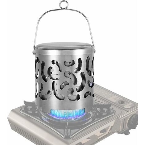 Calentador de Gas para Camping, Calentador de Gas portátil, Calentador de Gas para autocaravana, Adaptador de Calentador de Estufa de Gas, Calentador de Tienda, Calentador de Refuerzo de Gas para Send