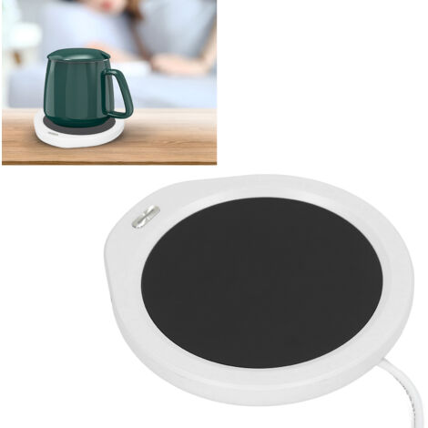Calentador de tazas de café, temperatura constante de 55 °C, apagado automático, calentador de té ajustable en 2 etapas.