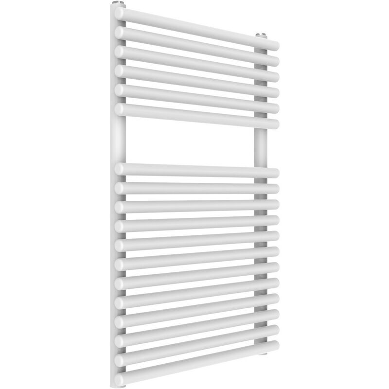 

Calentador de toallas hidráulico blanco Pop | H770 L500 Z 450 - Ercos
