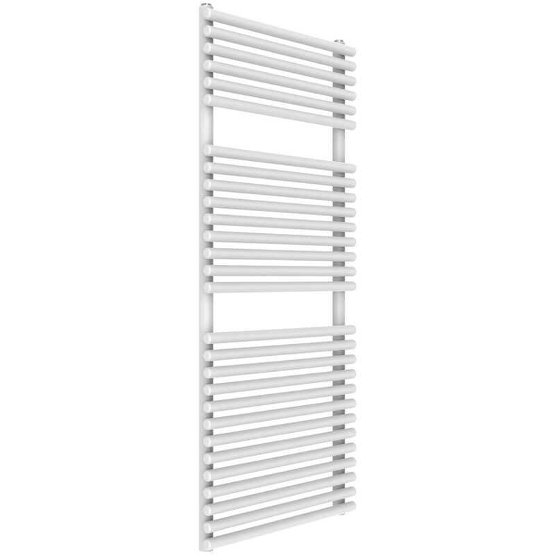 

Calentador de toallas hidráulico blanco Pop | H1200 L500 Z450 - Ercos