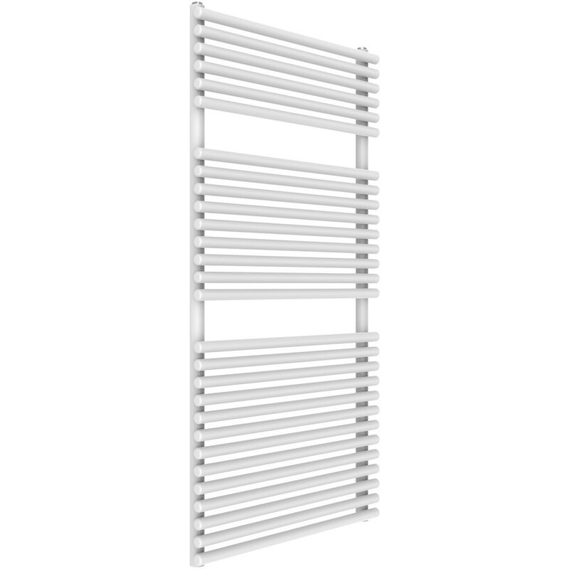 

Calentador de toallas hidráulico blanco Pop | H1200 L600 Z550 - Ercos