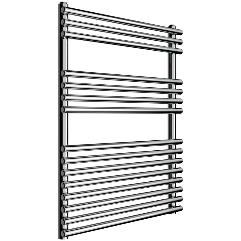 

Calentador de toallas hidráulico blanco Pop | H735-L600-Z550 - Ercos
