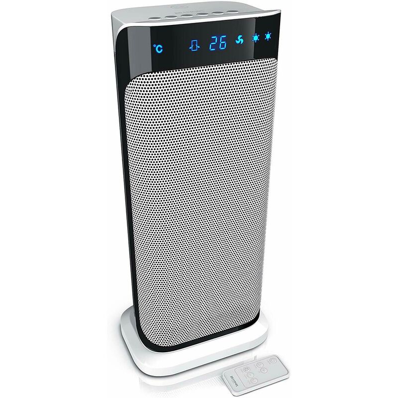 

Calentador de torre de calefacción calentador calentador de ventilador calentador de habitación 2000W 17x11x41 CM