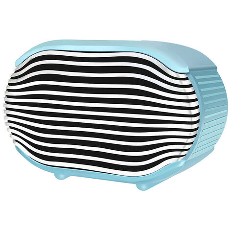 Calentador de ventilador, 800 W Invierno Mini Oficina Calentador eléctrico de escritorio Calor rápido Ahorro de energía PTC Cerámica UE (Azul)