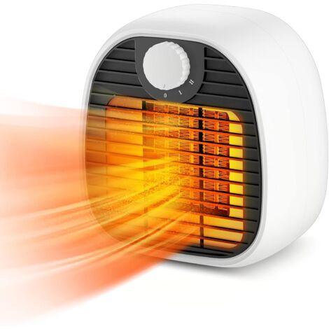 Calentador de ventilador YMYNY, calentador de ambiente, calentador de ahorro de energía para el hogar y la oficina, calentador de oficina de 5 segundos, calentador eléctrico pequeño…
