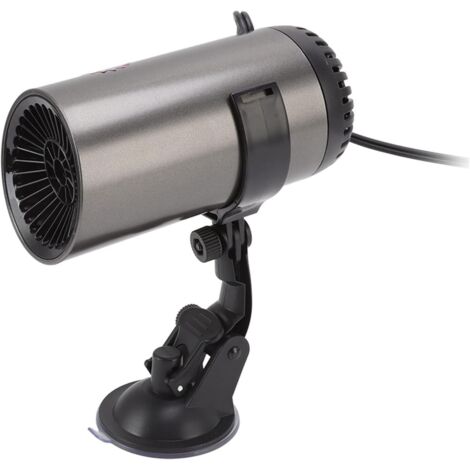Calentador, desempañador y descongelador portátil para parabrisas de coche Jectse, enchufable al encendedor de cigarrillos del vehículo (12V 200W)