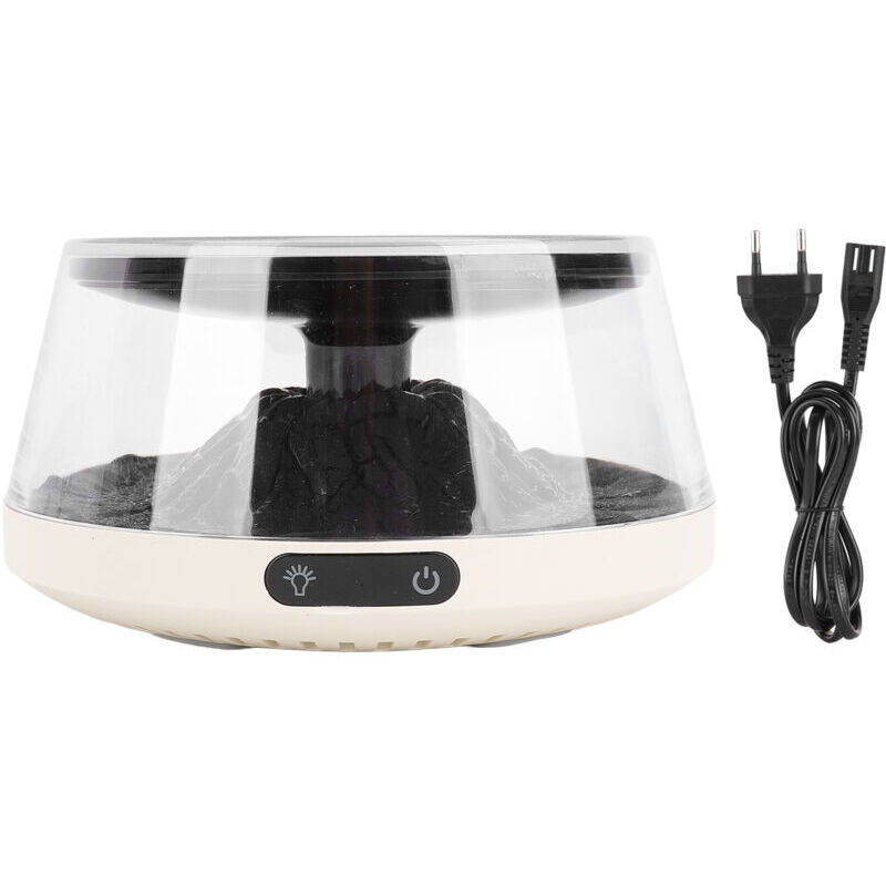 Xisrens Schwarz Calentador Eléctrico De Tazas De Café Eosnow Con Apagado Automático, Temperatura Ajustable, Taza Inteligente Para Calentar Bebidas, Leche Y Té, Enchufe Europeo.