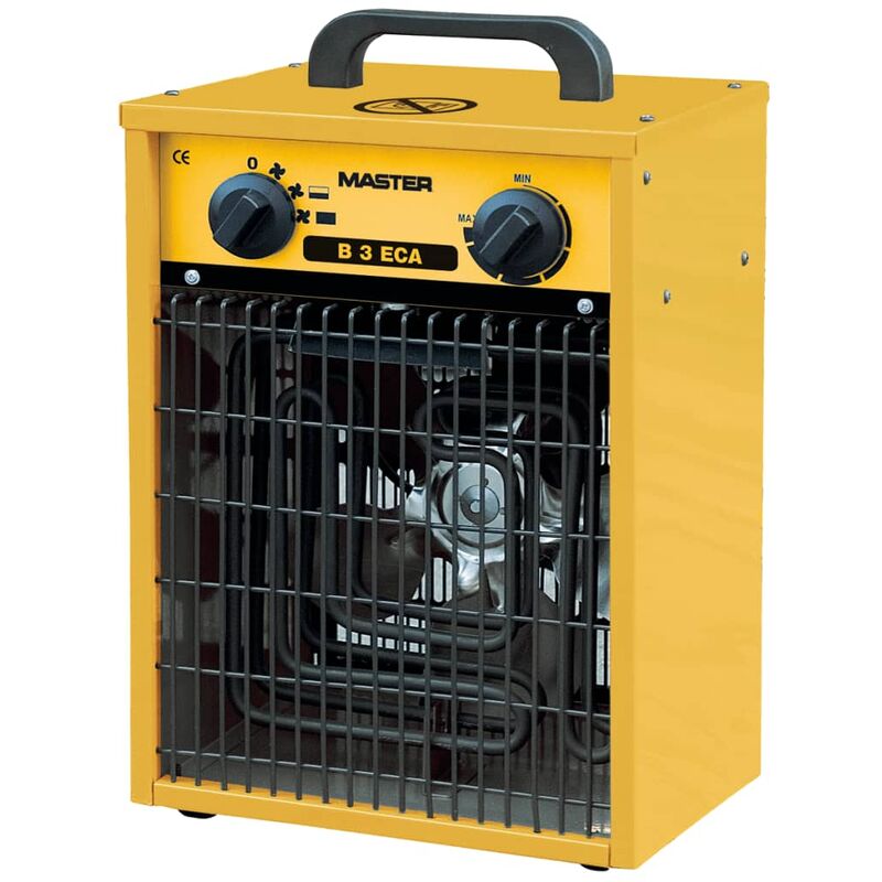 

Calentador eléctrico por aire B5EPB, 288 m³/h - Amarillo - Master