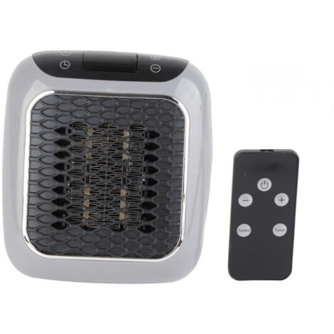 Calentador eléctrico portátil y compacto para ventilador de mesa, para hogar, oficina e invierno.