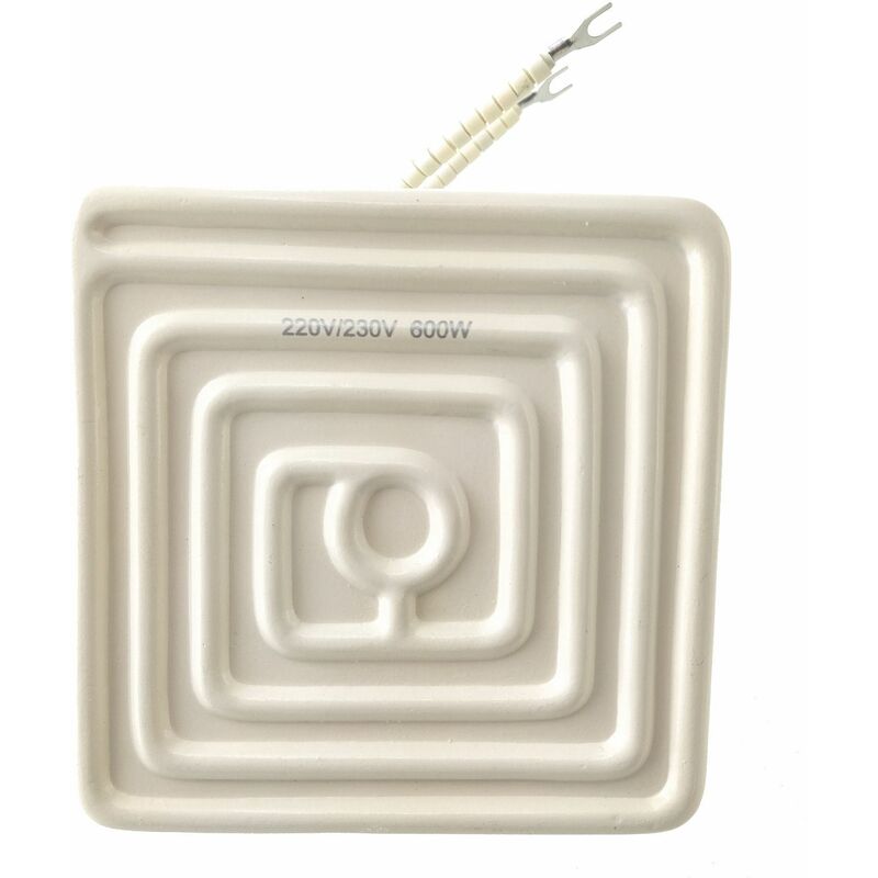 

Calentador IR ceramico 12x12cm 600w BLANCO