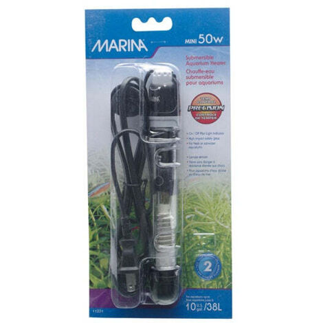 Calentador sumergible Mini para acuarios Marina
