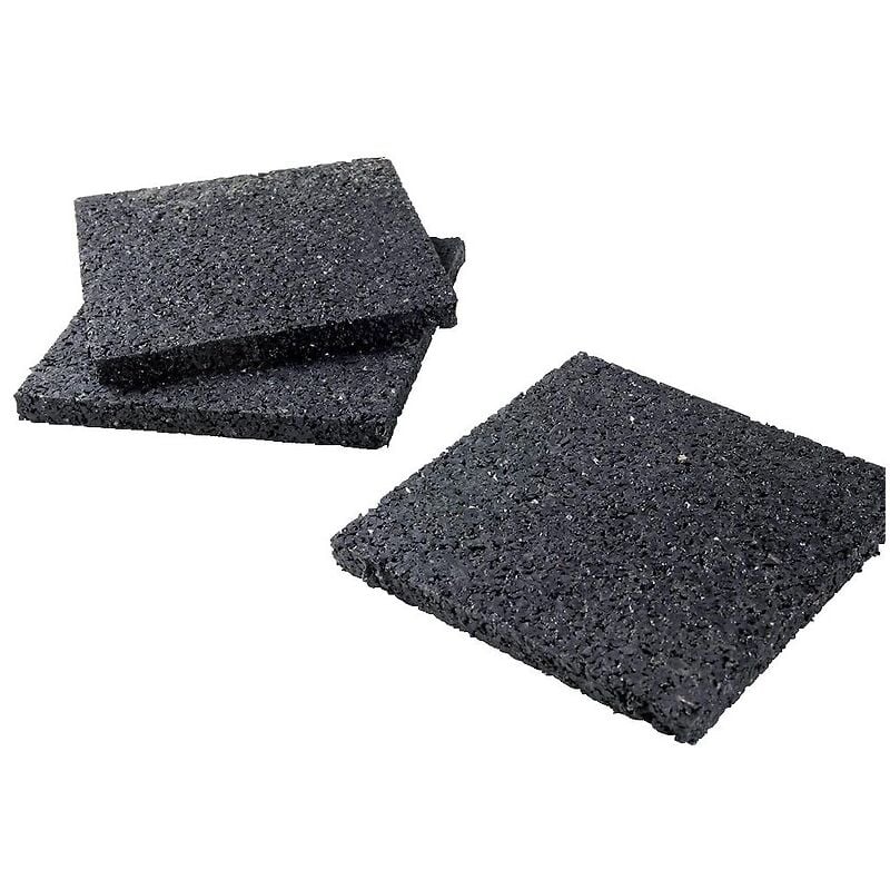 Nivo - Cales caoutchouc Rubberpad paquet de 24 cales de 8 x 90 x 90 mm - cobra