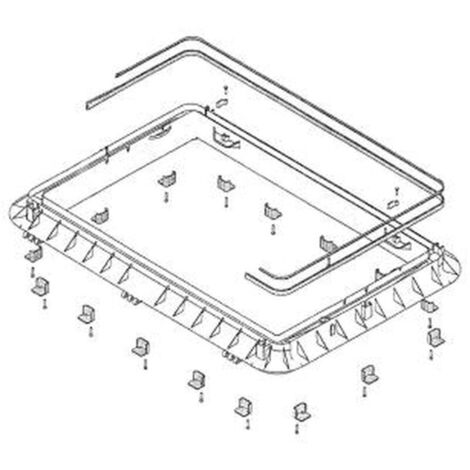 Cales De Montage Midi Heki De 25 à 29 Mm - Dometic
