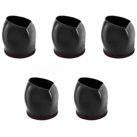 Cales de roues en caoutchouc pour lit et chaise de bureau, pieds de meubles, coupelles pour roulettes, patins de chaise, protections de sol, patins en feutre