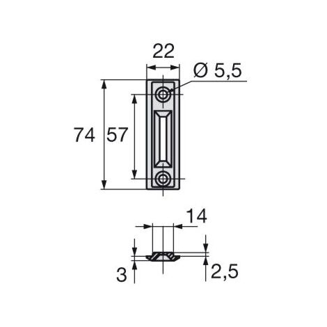 Cales Serrure Rouleau Ajustement De Précision - Assa Abloy
