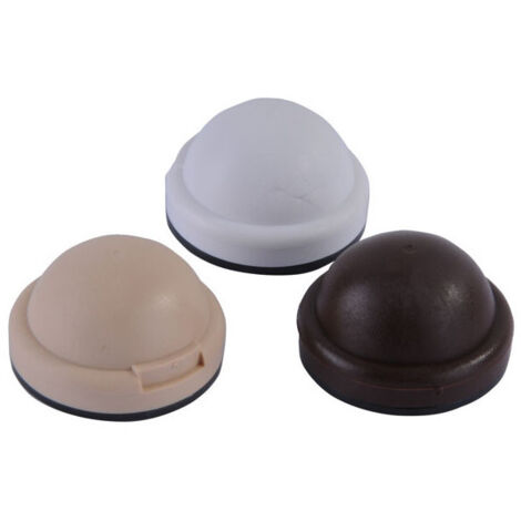 Calfeutrage de porte rond autocollant en plastique, lot de 120, Eliplast