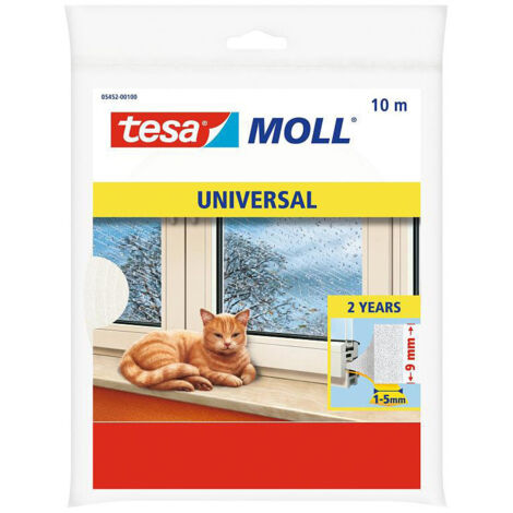 Calfeutrer - Joint Portes Fenêtres Espaces Moyens Blanc 6mx9mmx6mm - TESA