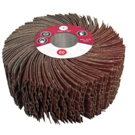 CALFLEX RUEDA MIL HOJAS DE NÚCLEO CORTE DESIGUAL RNC MEDIDAS Ø 120 x 50 mm. Grano 60