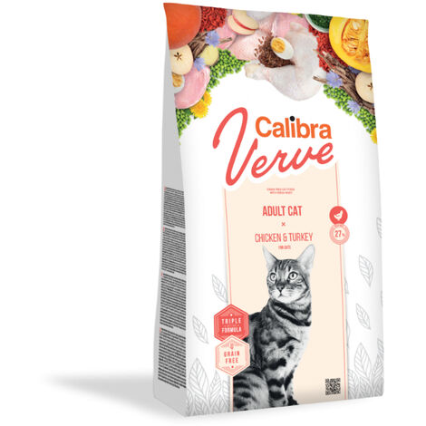 CALIBRA CAT GF VERVE ADULT POLLO PAVO 3,5KG
