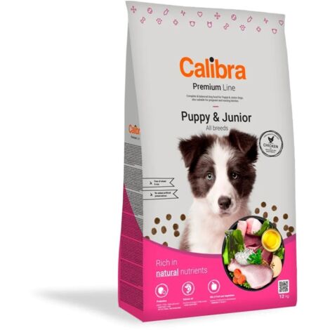 CALIBRA DOG chiots et juniors premium 12 kg
