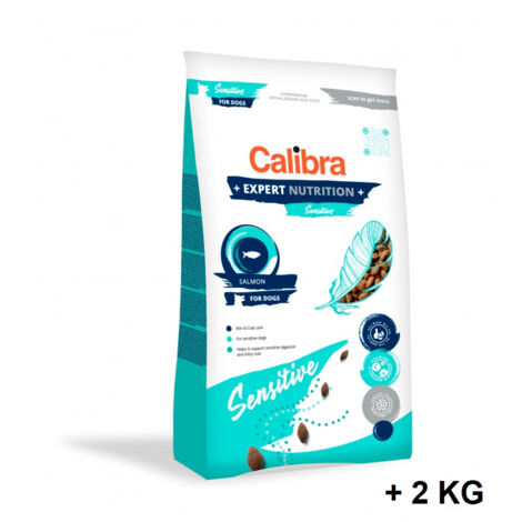 CALIBRA DOG EXPERT NUTRITION SENSITIVE SALMON 12KG+2KG