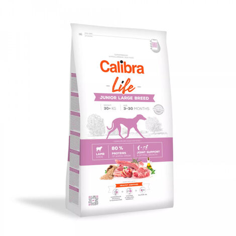 CALIBRA DOG LIFE ADULT LARGE BREED CORDERO 2,5KG