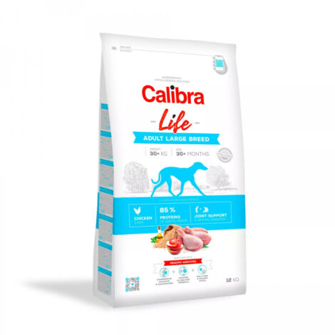 CALIBRA DOG LIFE ADULT LARGE BREED POLLO 12KG