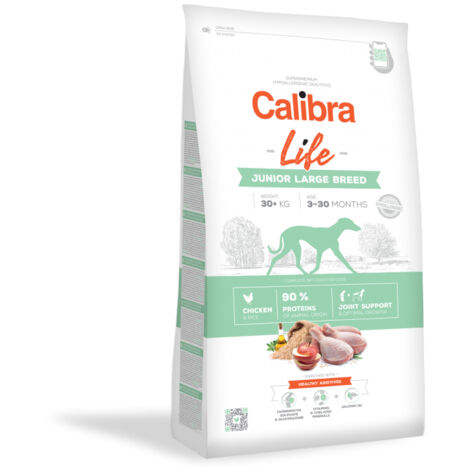 CALIBRA DOG LIFE JUNIOR LARGE BREED POLLO 12KG