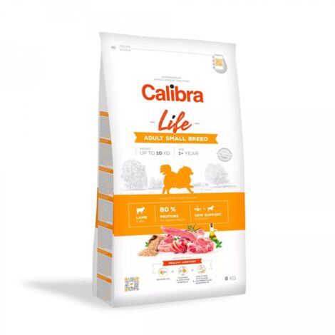 Calibra Dog Life per adulti piccoli razze cordo 6kg