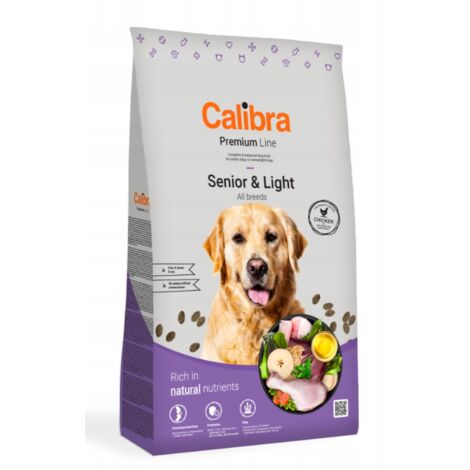 CALIBRA DOG PREMIUM LINE SENIOR LIGHT 12KG