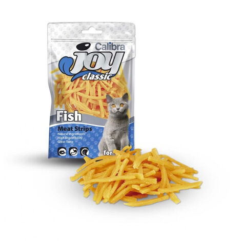 CALIBRA JOY CAT CLASSIC STRIPS PESCADO 70GR