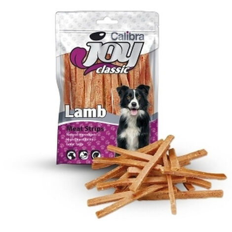 CALIBRA JOY DOG CLASSIC CORDERO STRIPS 250GR