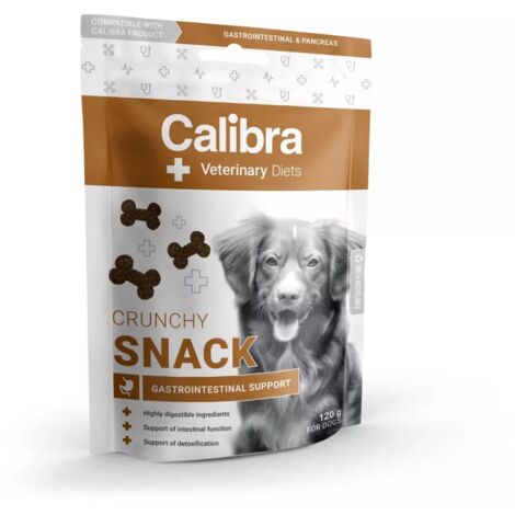 CALIBRA VD Dog Crunchy Snack Gastrointestinal - friandise pour chien - 120g