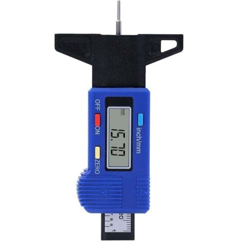 Calibrador digital de profundidad de neumáticos de fibra de carbono para coches, motocicletas, furgonetas y camiones 40141563