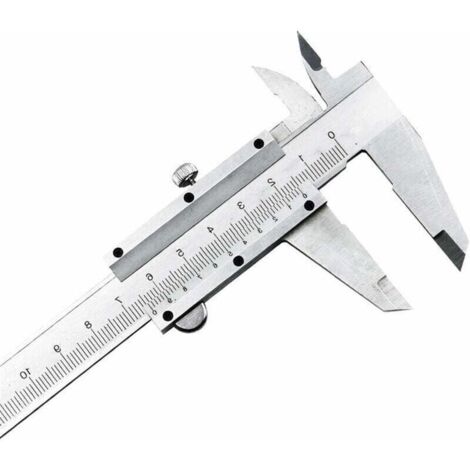 Calibrador profesional de acero inoxidable de 150 mm, micrómetro digital de precisión de acero inoxidable, herramienta Vernier