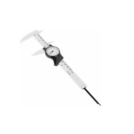 Calibrador Vernier, dial de plástico de 150 mm, regla Vernier, herramienta de medición (imperial) Macaron