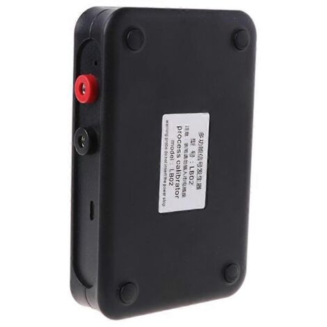 Calibrateur LB02 Testeur de résistance Courant Voltmètre Générateur 4-20--