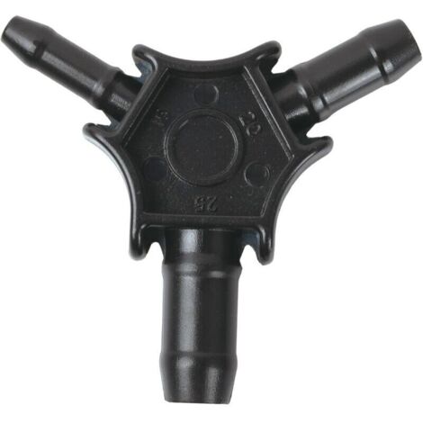 Calibratore/sbavatore per tubi multistrato da 16-20-25 mm, Calibratore/sbavatore multistrato in plastica per tubi compositi alluminio-plastica, nero