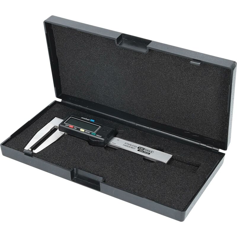 Kstools - Pied à coulisse en inox digital pour disques de frein 0 - 60 mm, 160mm