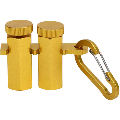 Calibre alto para escaleras, llave hexagonal Allen para escuadra de carpintero, aluminio anodizado con tornillos antideslizantes azules.
