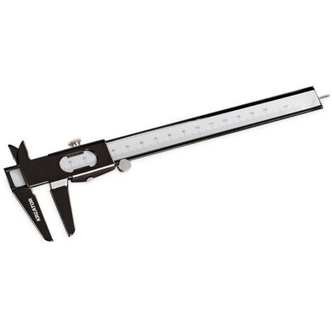 Calibre de precisión de 150mm de apertura 29,2x9,1x1,5cm fabricado en acero