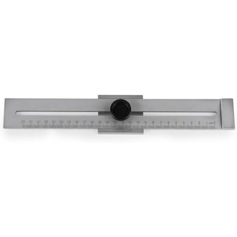 Calibre de précision de 250 mm, outil de marquage, jauge de traçage pour un marquage et une délimitation précis des lignes et des repères.