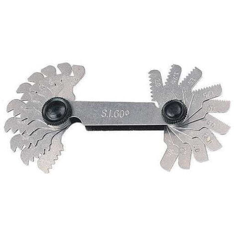 CALIBRE DE ROSCA 02560 mm 4G 62G ROSCAS EN PULGADAS MÉTRICAS 48 piezas