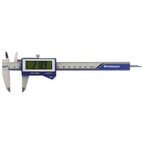 Calibre Pie De Rey Din 862 Ip67 150 Mm Digital Con Tornillo
