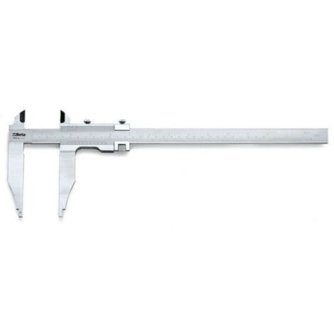 Calibro a corsoio in acciaio inossidabile temprato in astuccio di legno A Max mm 200 ar. 1654